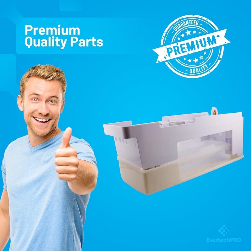 EVERTECHPRO DA97-07603B Refrigerator Ice Maker for Samsung DA61-03213B DA61-05227A - Image 2